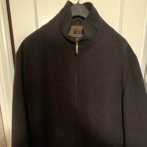 Men’s Charcoal Gray Liz Claiborne Wool Jacket
